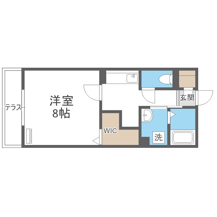 D-room　ATAKA 間取り