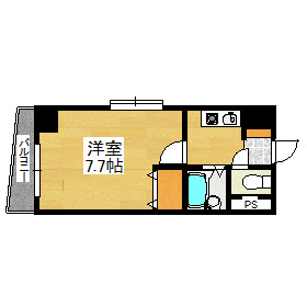 アリビオ百年橋通り 間取り