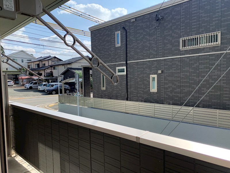 D-room長住北B棟 ベランダ