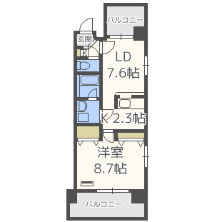 コートハウス槇 間取り