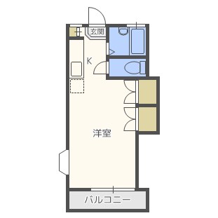 ステーション梅林壱番館 間取り