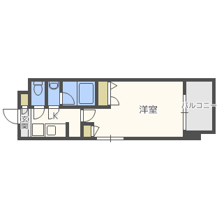 レジデンシャルヒルズ博多駅前弐番館 間取り