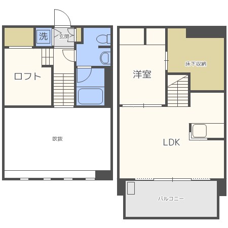 レジデンシャルヒルズインペリアルスイート 間取り