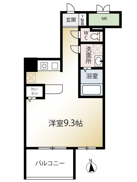 キャッスル大手門 間取り