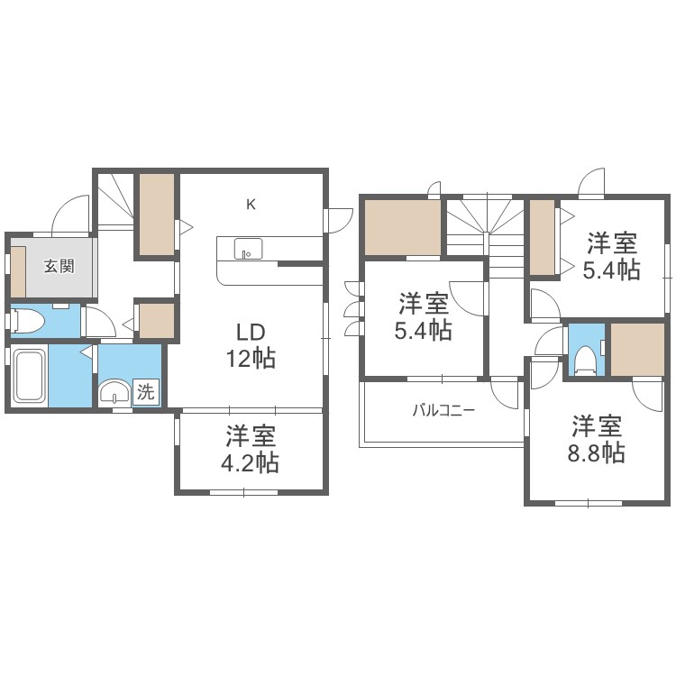 茶山４丁目戸建 間取り