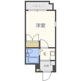 ダイヤモンドタワー薬院南 間取り