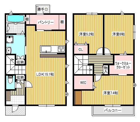ポジターノ 間取り