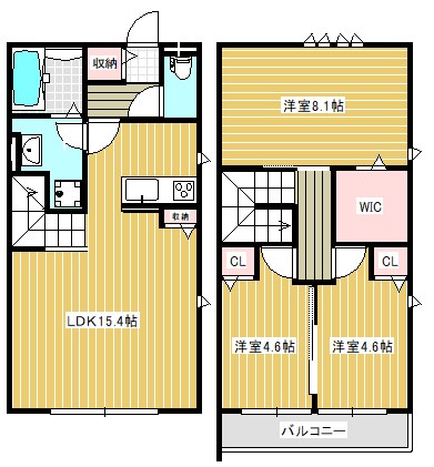 リレア学園の森 間取り図