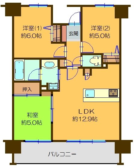 ミレニオつくば万博記念公園 間取り図