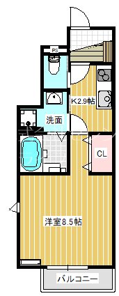 KI・ZU・NA　絆 間取り図