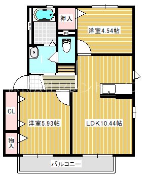 ベルテ　A・B 間取り図