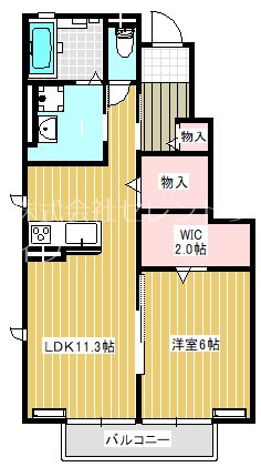 La.HAL　学園の森 間取り図