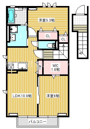 La.HAL　学園の森 間取り図