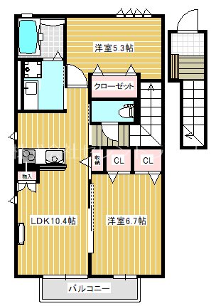 グランメゾン・Tsuki 間取り