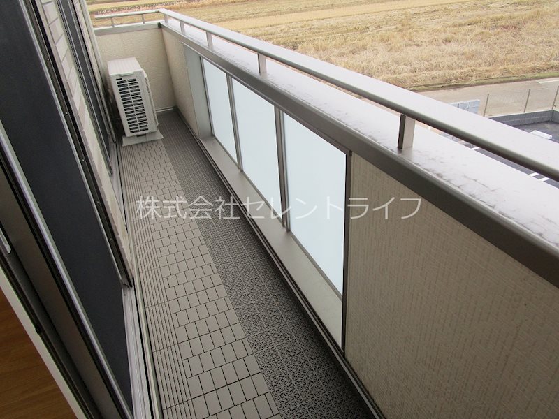 ソレイユ・高野 ベランダ