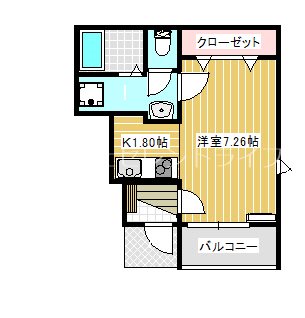 サザン・フォレスト 間取り図
