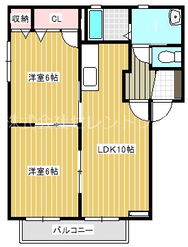 ベルテ　A・B 間取り