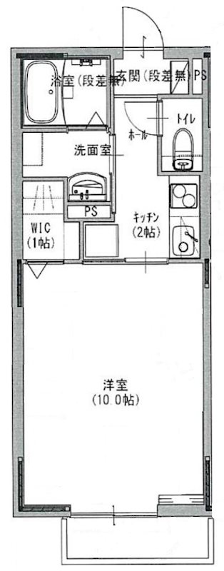 SRLレジデンス港町 間取り図