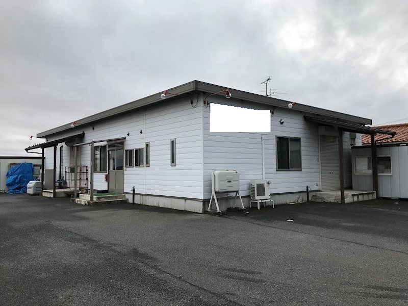 石橋字前田作業場兼事務所 外観