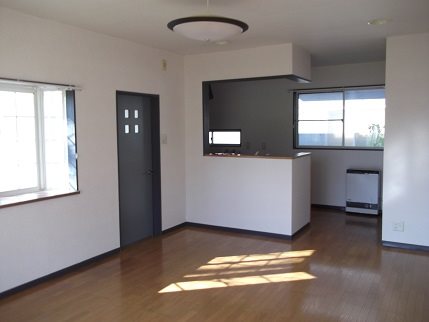 白山貸家 リビング