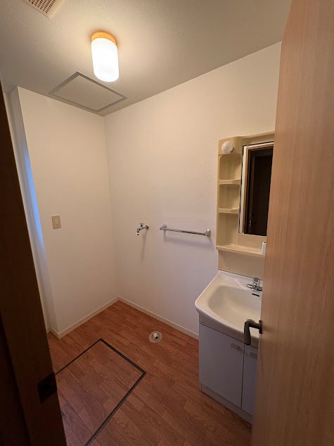 シャトル輝北　B ベランダ