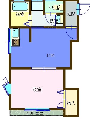 クレンヒル  間取り図