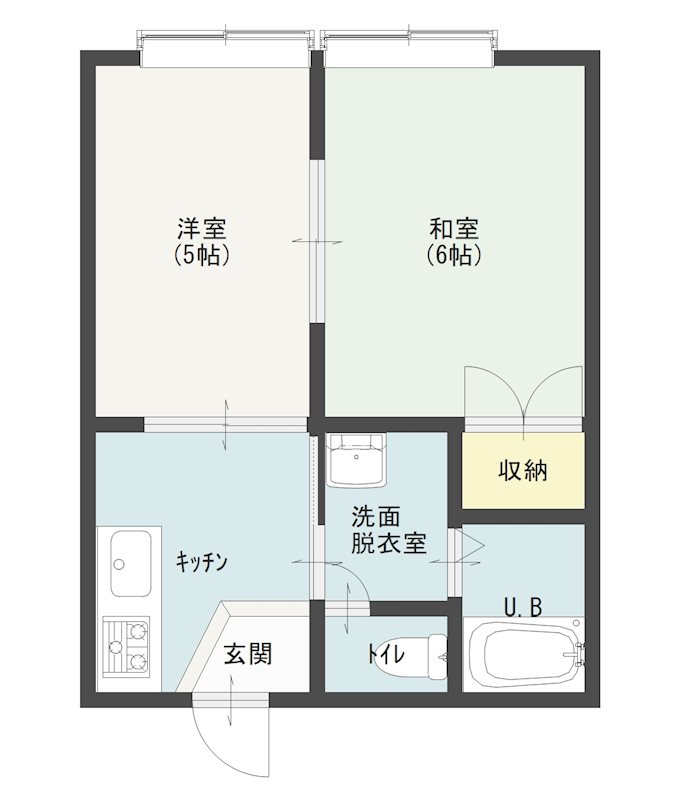 ハイムビィオーレ 202号室 間取り