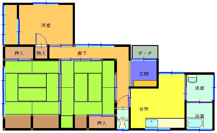 東栄ハウス 間取り