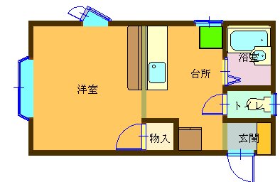 ハイツエシャロット 間取り