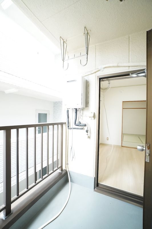 正村マンシヨン ベランダ