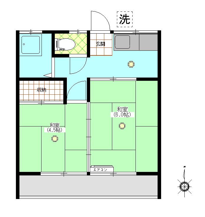 芝ハイツ 間取り