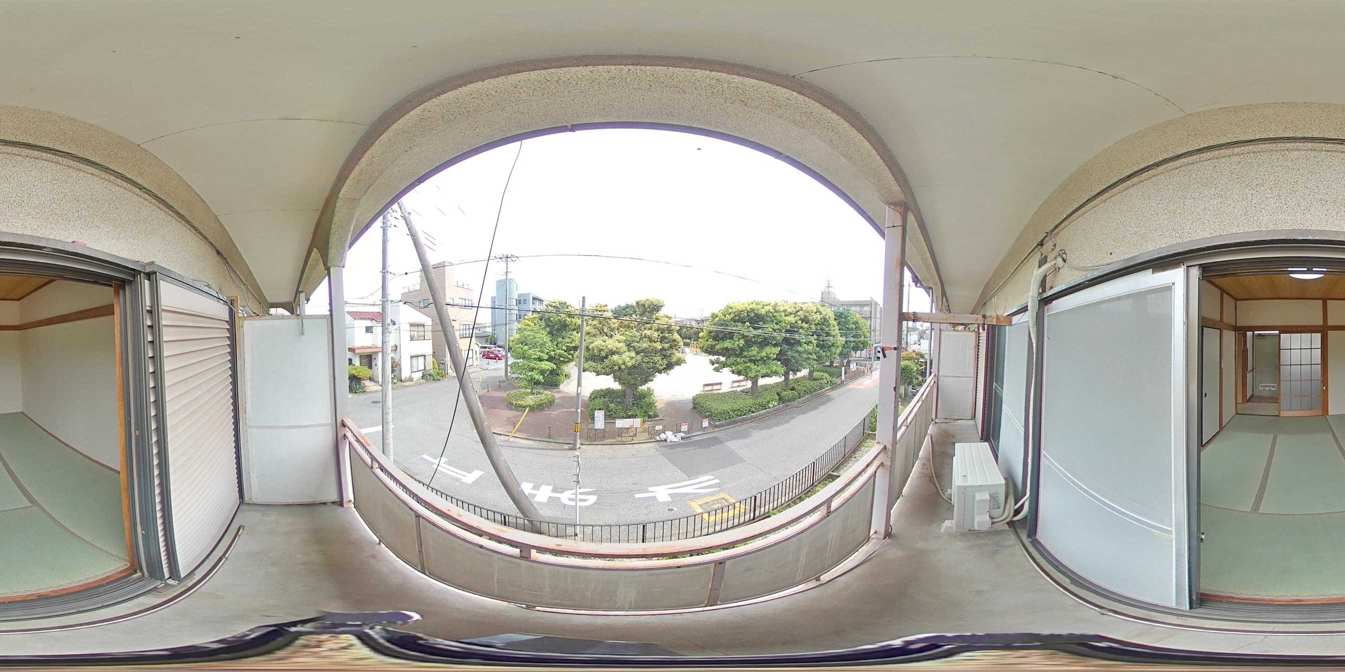 芝ハイツ ベランダ