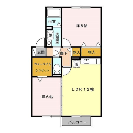 ボナールコート 間取り図