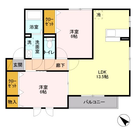 グレイスヒル 間取り図
