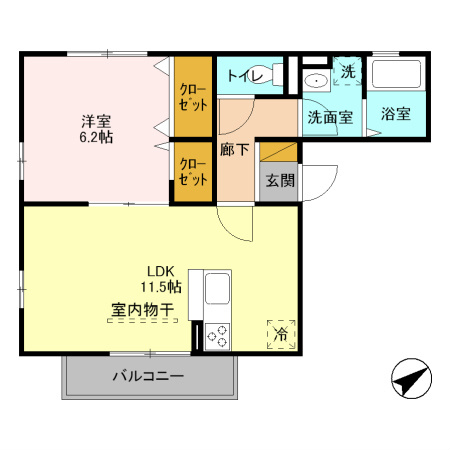 新たちばな 間取り図