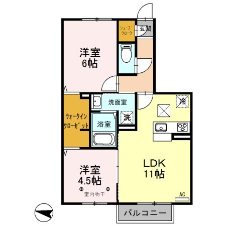 ブリリアンス 間取り図