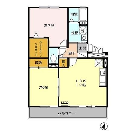ゴールドパストラル 間取り図