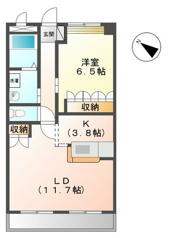 る・ぷらんたん 間取り図