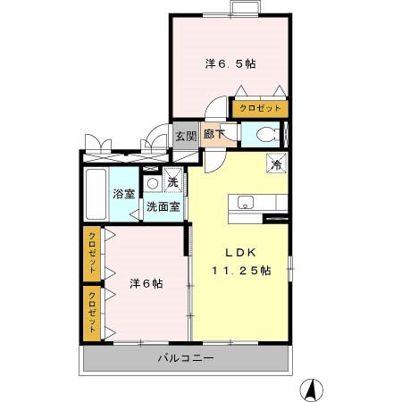 アサミアルジャン 間取り図