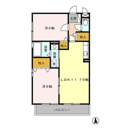 ロイヤルガーデンⅠ 間取り図