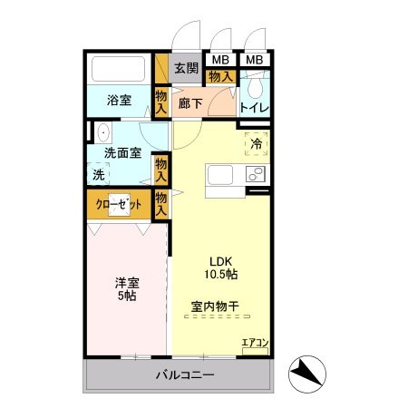 Ｖerde lake（ヴェルデレイク） 間取り図