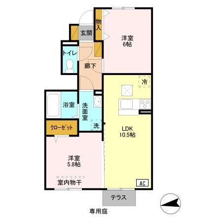 Beans 間取り図