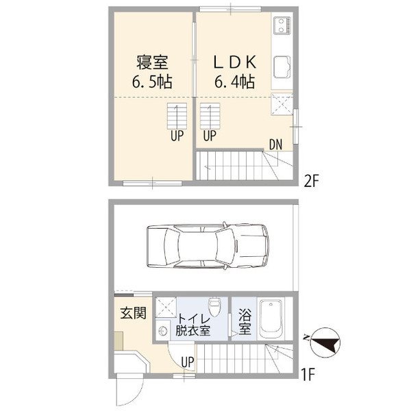 グローリア吉川 間取り図