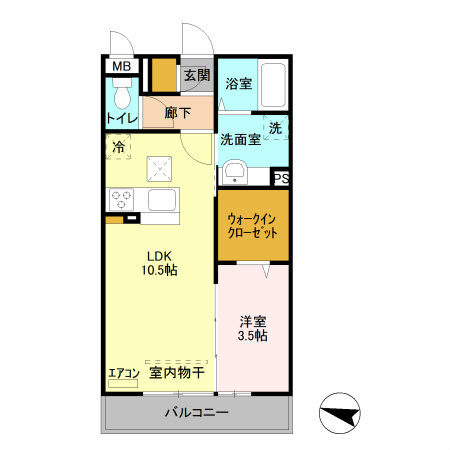 ステラタウン スピカ  間取り図