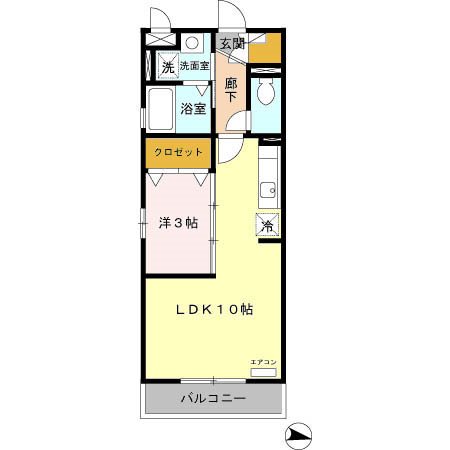 ベルブランカ 間取り図