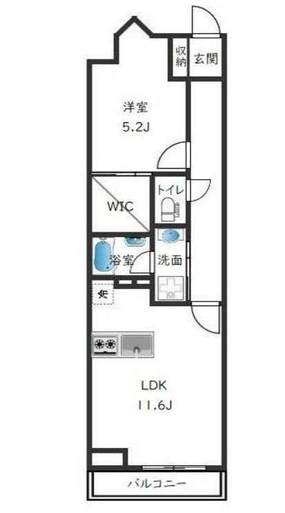 ベルジューレ越谷 間取り図