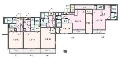 ガーデンプレイス吉川 間取り図