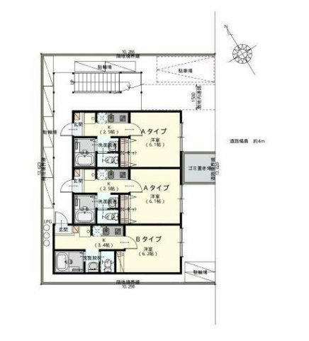 キャメル南越谷5 間取り図