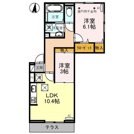 (仮）南越谷1丁目PJⅢ 間取り図