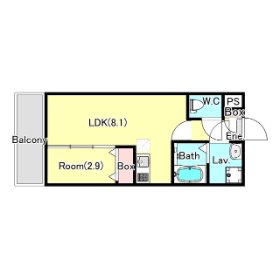 ジーメゾン越谷大袋 間取り図
